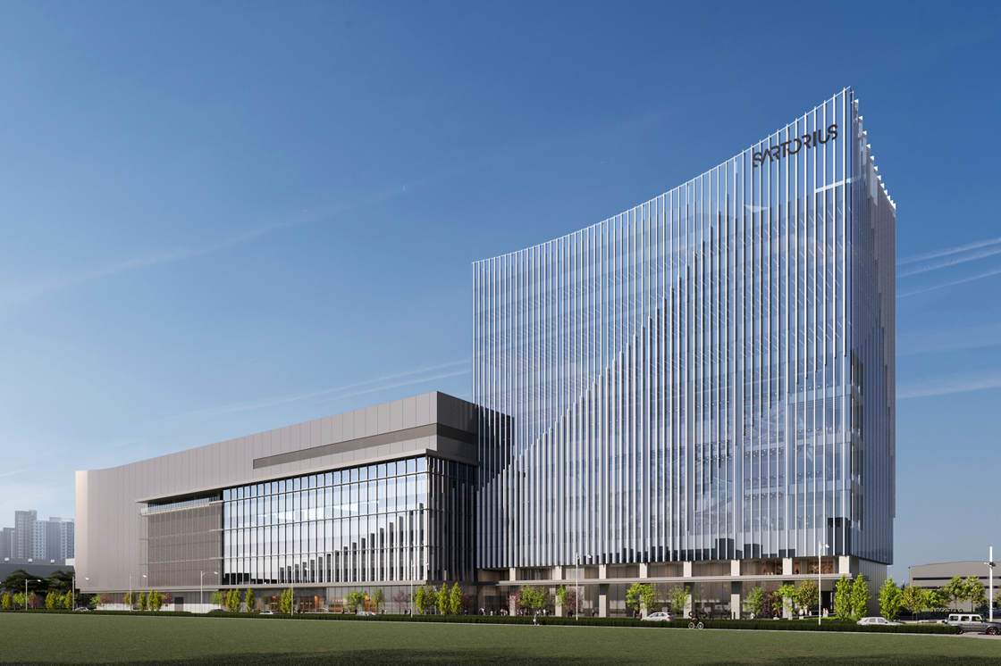 Perspective 3D image of ‘Sartorius Songdo Campus’ – Samsung Engineering’s received early work contract